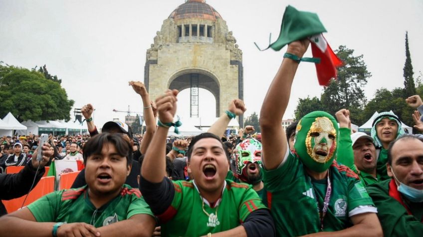 Qatar 2022: Así se vivió México vs Polonia en el Monumento a la Revolución