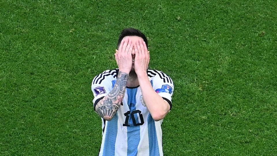 Lionel Messi fue el encargado de marcar el gol para el cuadro albiceleste.