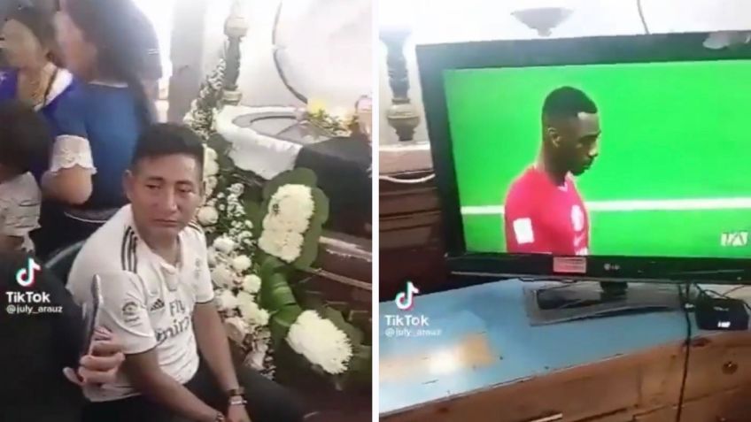 VIDEO: en pleno funeral, ecuatorianos disfrutan del debut de su selección en Qatar 2022