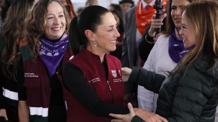 EN FOTOS: Claudia Sheinbaum recorre Santa Cruz Alcalpixca para informar a las mujeres sobre sus derechos