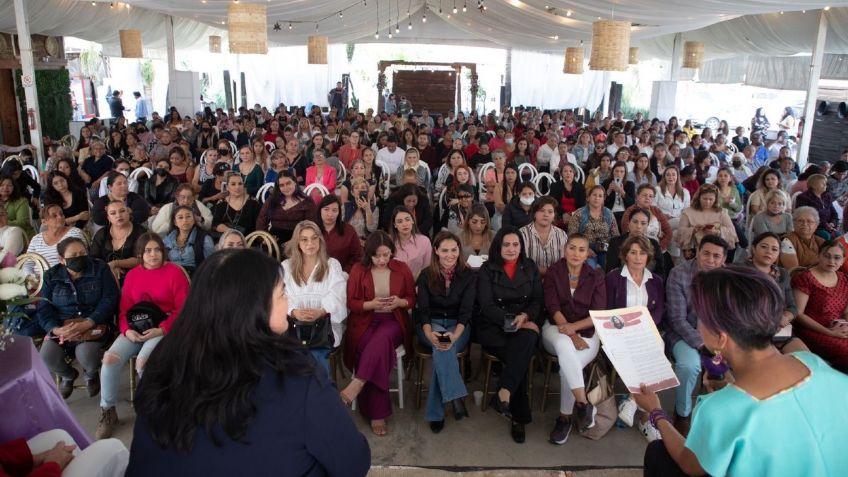 Cientos de mujeres de Guanajuato y Zacatecas se suman al proyecto de Claudia Sheinbaum