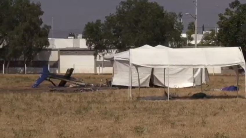 Continúa acordonada zona de caída del Águila 1