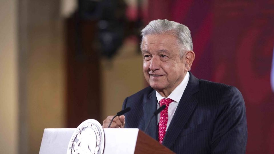 AMLO en la Mañanera.