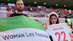 Protestan por el asesinato de Mahsa Amini en el partido Gales vs Irán del Mundial