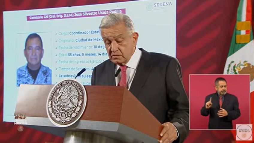 AMLO: el Ejército tiene identificados a los responsables del asesinato de José Silvestre Urzúa y trabaja para detenerlos