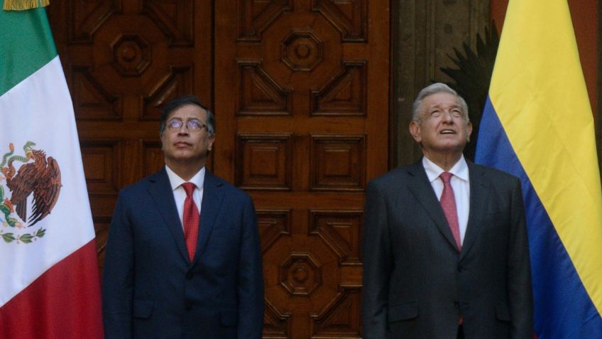 AMLO y Petro acuerdan reunir mandatarios latinoamericanos para replantear política antidrogas