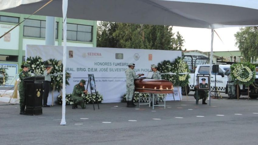 Zacatecas: rinden homenaje al general José Silvestre Urzúa, coordinador de la Guardia Nacional en el estado