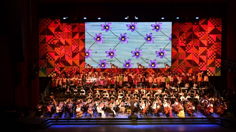 El programa del evento reflejó el talento en música, danza, teatro y títeres