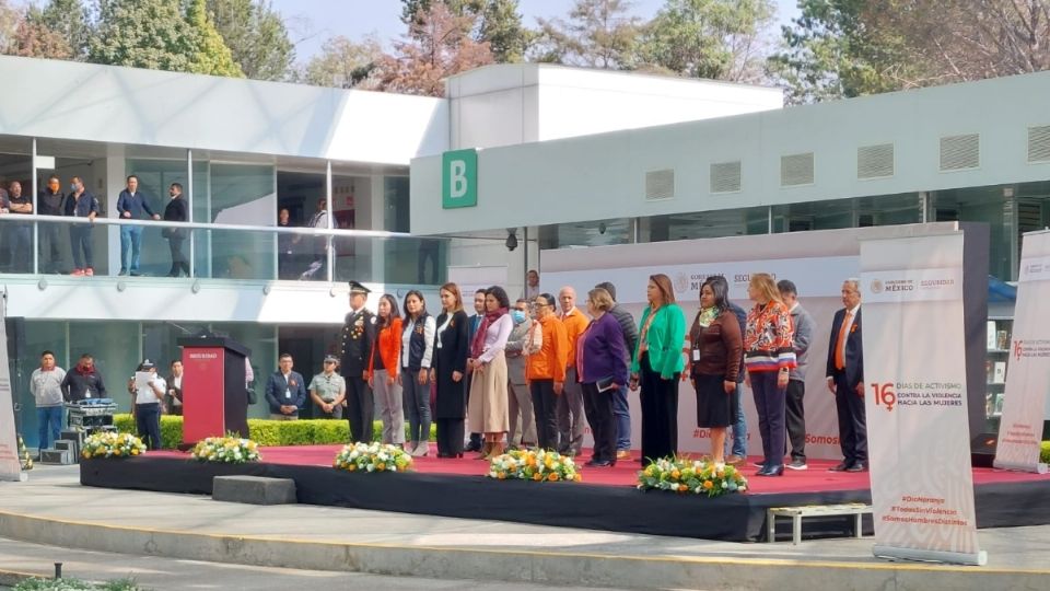 Rosa Icela Rodríguez encabezó la campaña con la que se refrendó el compromiso de que en México las mujeres y niñas tengan una vida libre de violencia