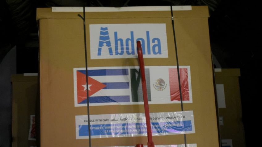 Llegó a México el primer embarque de la vacuna Abdala de Cuba contra el COVID-19