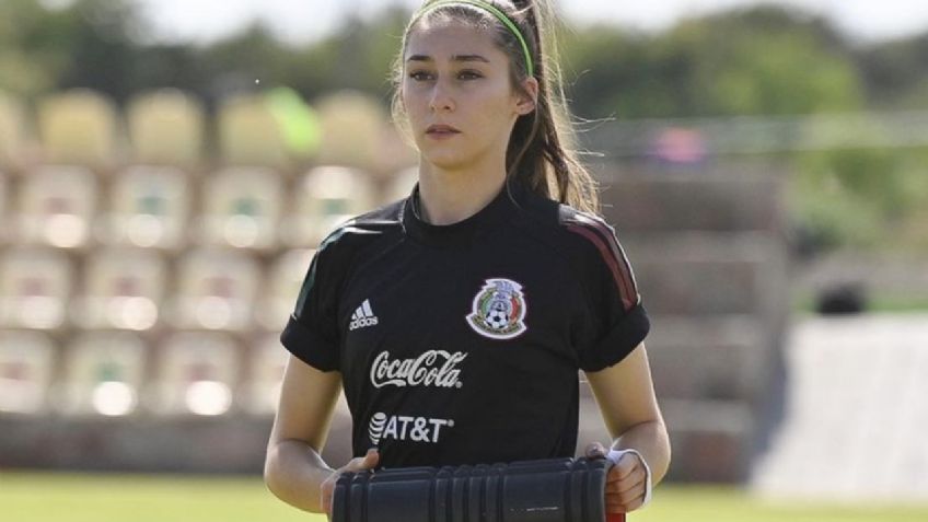 La guapa jugadora de la Selección Mexicana, Tatiana Flores, destaca por su talento