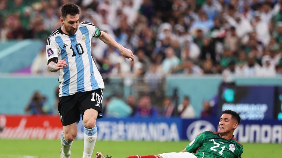 Argentina venció a México 2-0 en Qatar 2022 FOTO: EFE