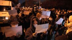 En China, protestan contra las estrictas políticas para contener el COVID-19