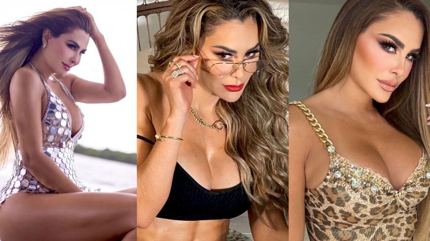 VIDEO: Ninel Conde presume sus curvas con atrevido bikini colombiano