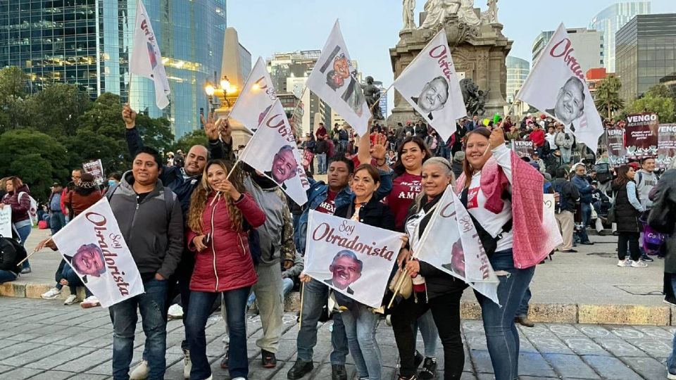 Ya se alista la gente para la marcha de este domingo.