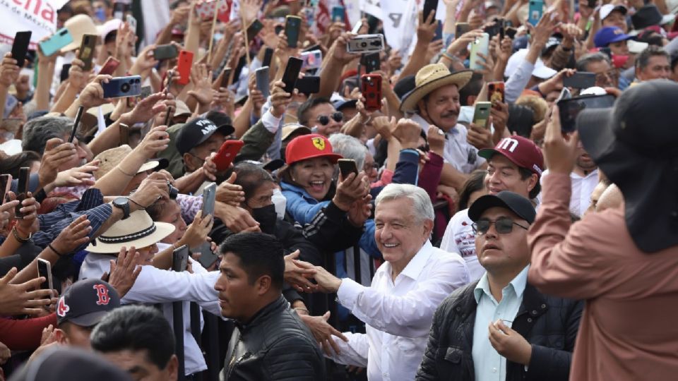 El presidente terminó nombrando su modelo de gobierno como “humanismo mexicano”