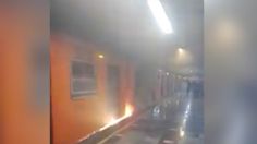 VIDEO | Metro CDMX: usuarios registran humo en la estación Guerrero de la Línea B