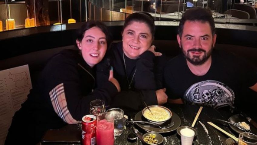 La FOTO de Victoria Ruffo que demuestra su hija Vicky heredó su belleza