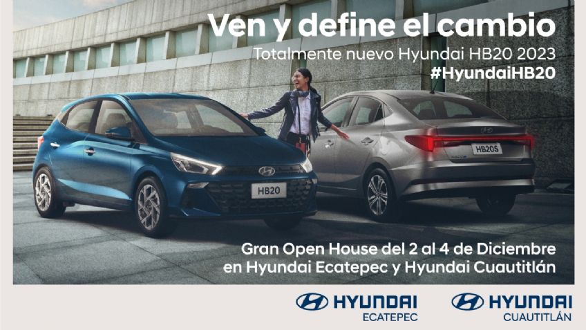 Llega a México la segunda generación del Hyundai HB20