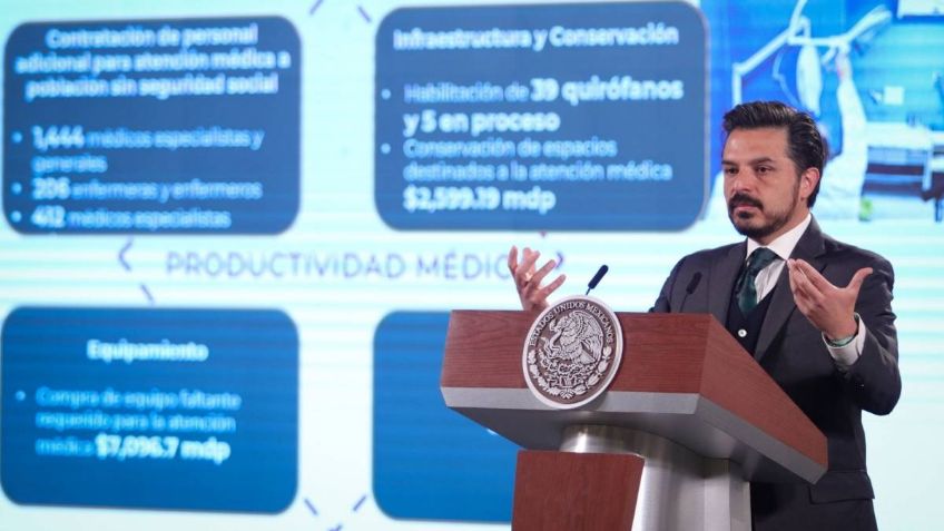 En 2022, México ha contratado a mil 856 médicos nacionales y extranjeros