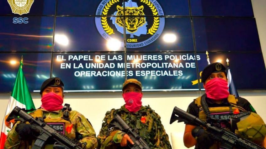 A 92 años de la primer grupo de mujeres policías, así se representa el sexo femenino en la SSC