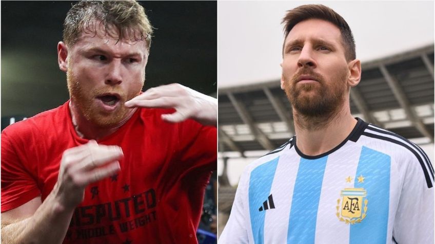 "Canelo" Álvarez asegura que no necesita una disculpa de Messi: "Me vale ma$&%s"