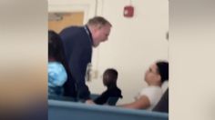 VIDEO: exhiben a un profesor gritándole en la cara a uno de sus alumnos por haber reprobado