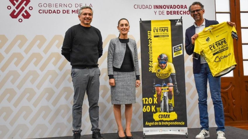 Claudia Sheinbaum anuncia L'Etape de la Ciudad de México del Tour de France