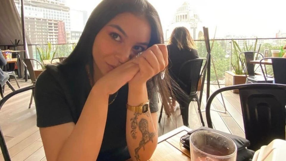 Gaby alcanzó a mandarle un mensaje a su novio para decirle que el taxista no la dejaba bajar.