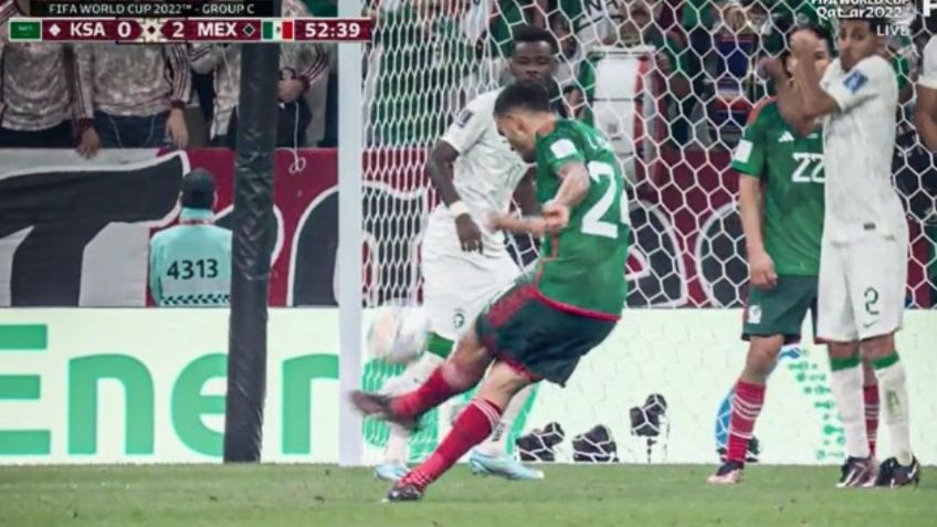 VIDEO: Luis Chávez anota golazo contra Arabia Saudita