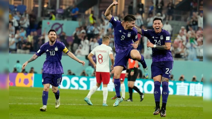 Argentina avanza a Octavos de Final en Qatar 2022 tras derrotar a 0-2 a Polonia