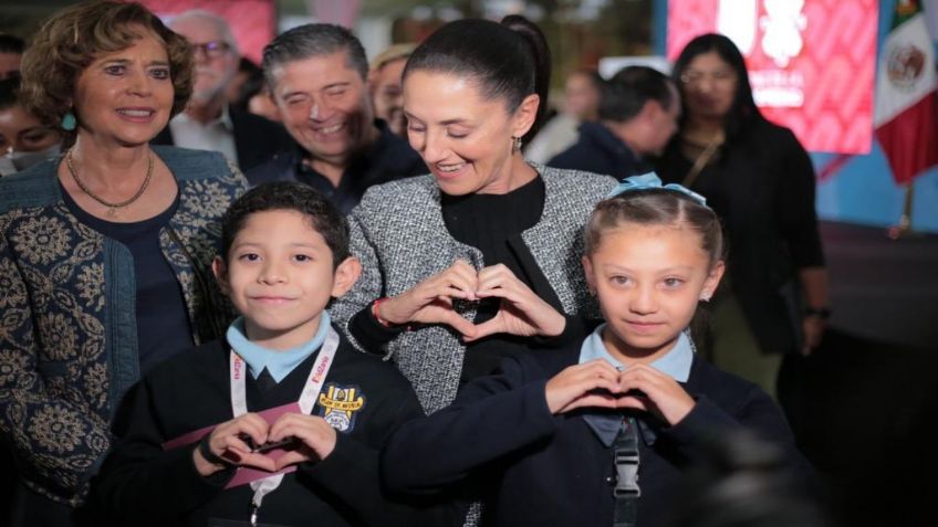 Claudia Sheinbaum destaca apoyo inicial de mil 370 pesos a menores de preescolar