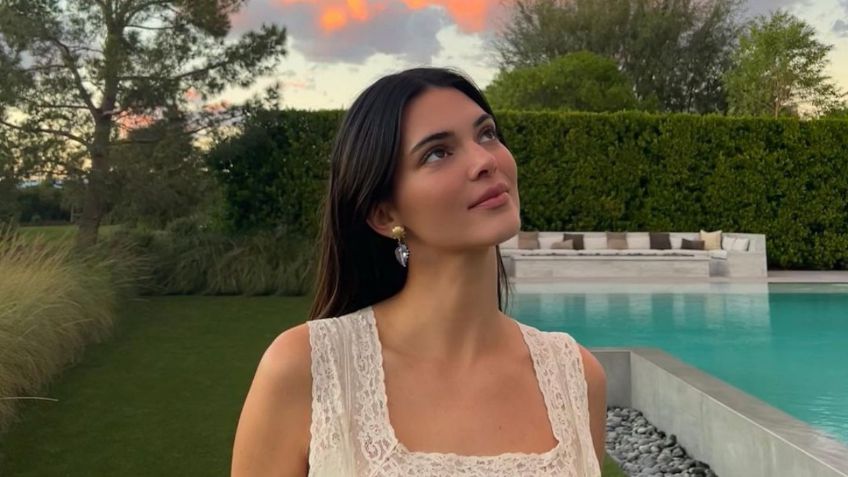 De espaldas, Kendall Jenner paraliza la red en revelador traje de baño