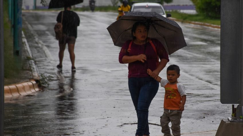 Depresión Tropical "Lisa" causará fuertes lluvias en por lo menos 5 estados