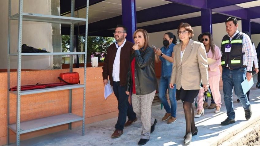 Lorena Cuéllar supervisa rehabilitación en Centro de Atención Múltiple