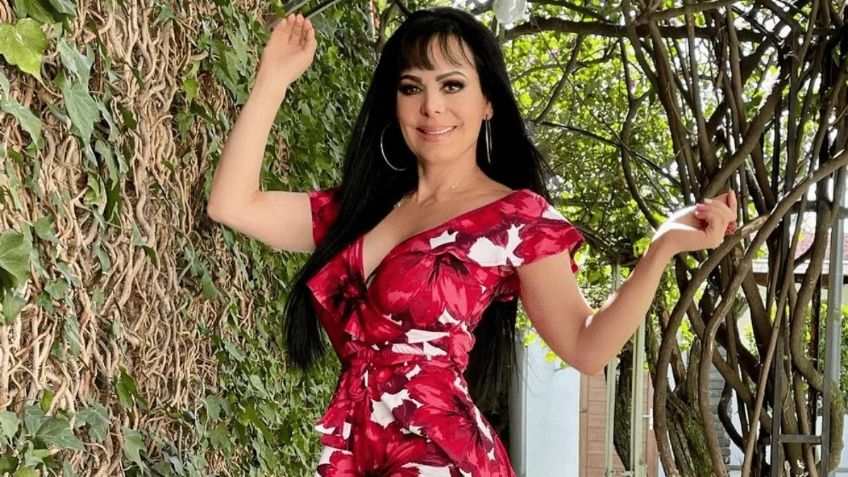 FOTO: Maribel Guardia presume sus curvas en mini vestido bicolor