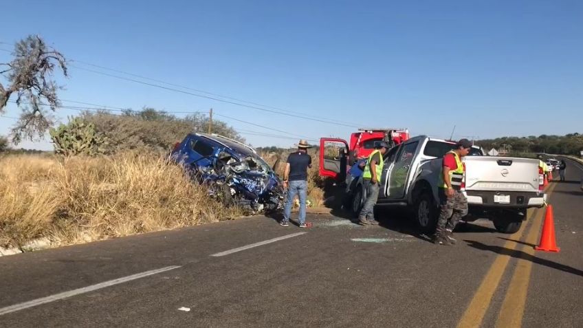 Brutal accidente en la carretera 25, una mujer muerta y cinco lesionados