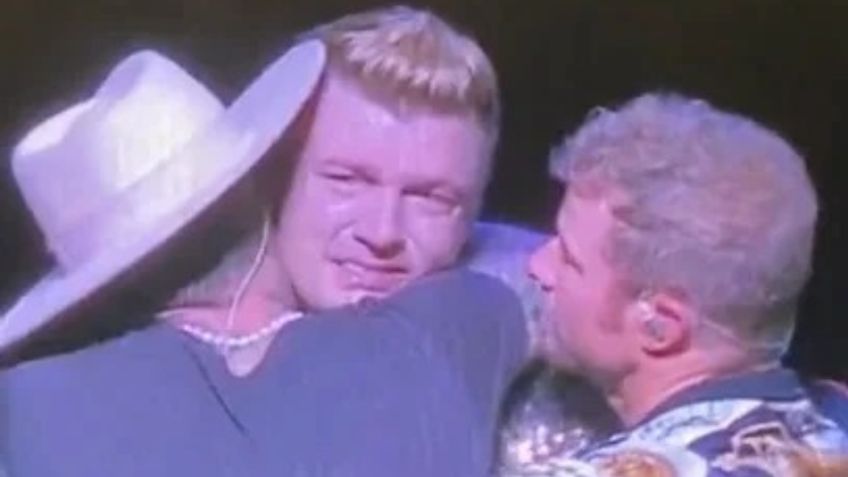 VIDEO: Nick Carter rompe en llanto en concierto de los Backstreet Boys tras muerte de su hermano Aaron