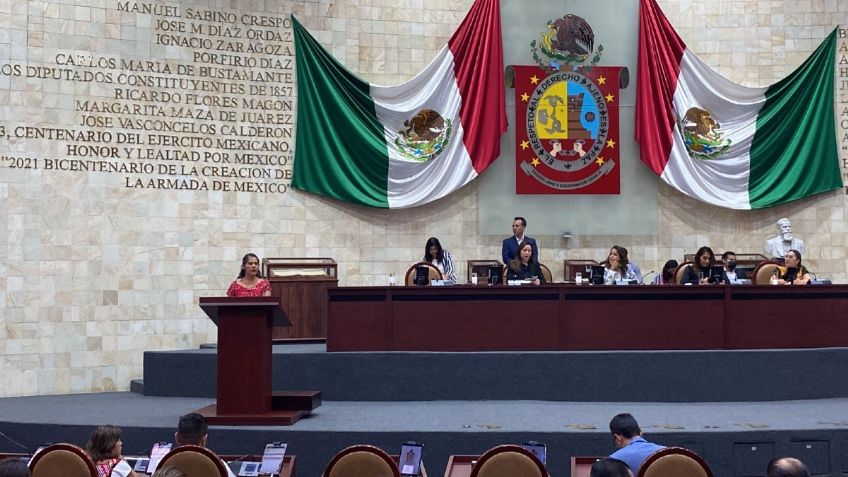 Oaxaca: Congreso otorga licencia a Laura Estrada Mauro, integrará gabinete de Salomón Jara