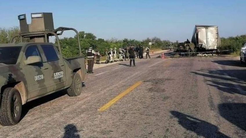 Tamaulipas: conductor será procesado por homicidio culposo, no prendió las luces y provocó la muerte de 7 militares