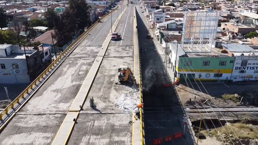 Anuncian rehabilitación del puente vehicular de la colonia México