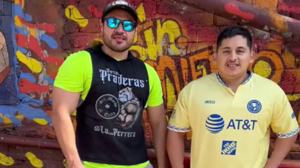 El joven seguidor del América se proclamó como el albañil más fuerte de México