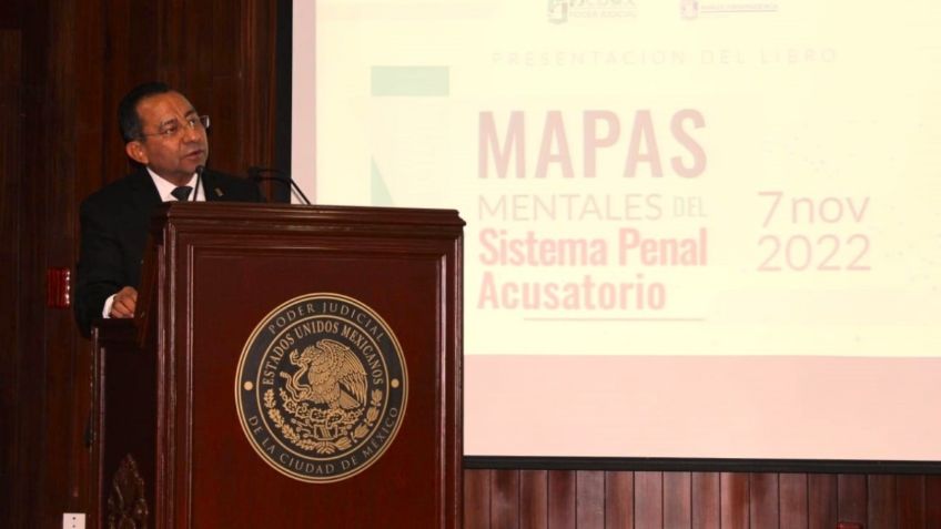 Poder Judicial de la CDMX presenta la obra mapas mentales del sistema penal acusatorio