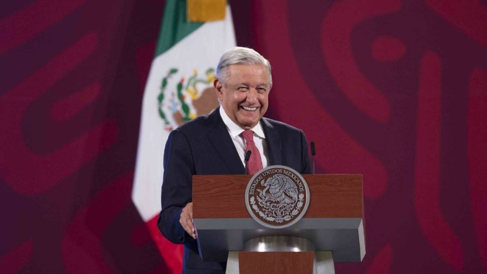 López Obrador en la Mañanera.