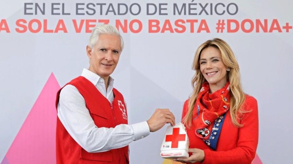 El mandatario estatal también reconoció el trabajo del personal de la Cruz Roja