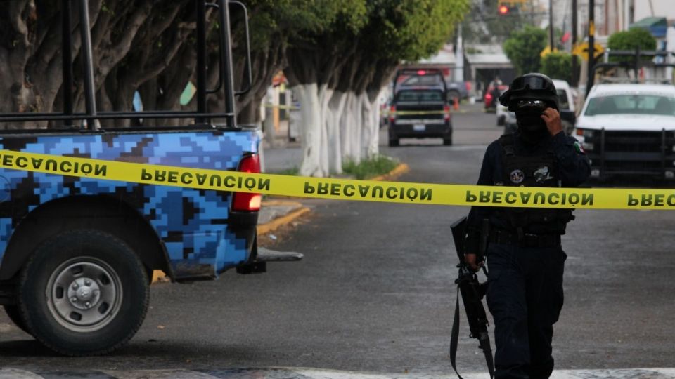 La zona se encuentra acordonada mientras los peritos realizan las indagaciones