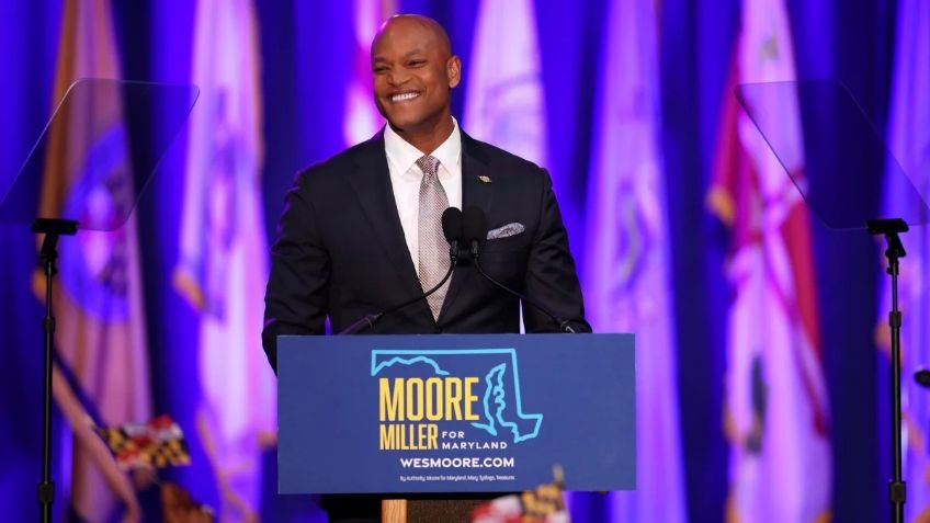 Elecciones intermedias EU 2022: Wes Moore será el tercer gobernador afroamericano en la historia