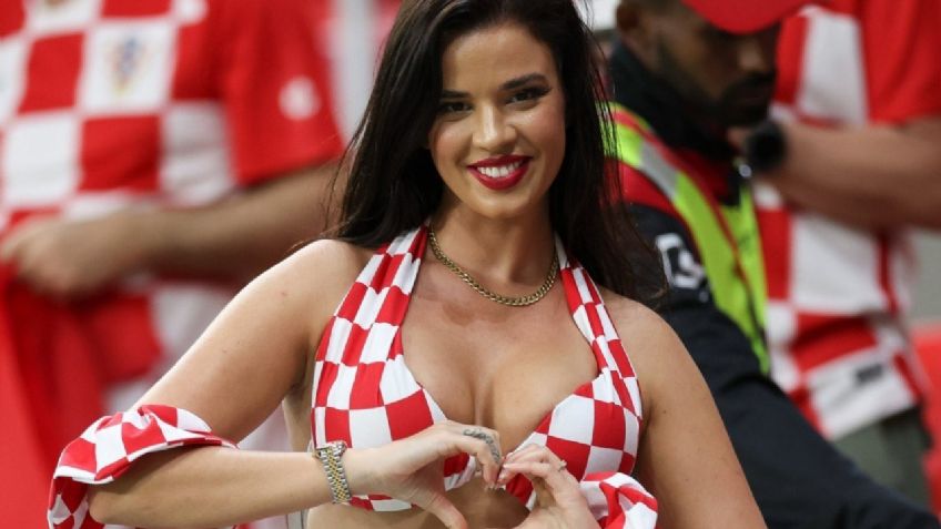 Ivana Knoll: la aficionada más guapa del mundial enloquece a fanáticos con su look en el Croacia vs Bélgica