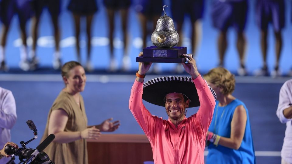 El jugador español, actual número dos del ranking ATP, se presenta este jueves en la Plaza de Toros México