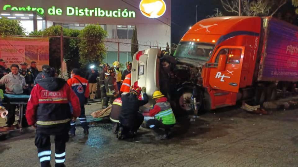 El fuerte accidente provocó graves lesiones en la víctima rescatada